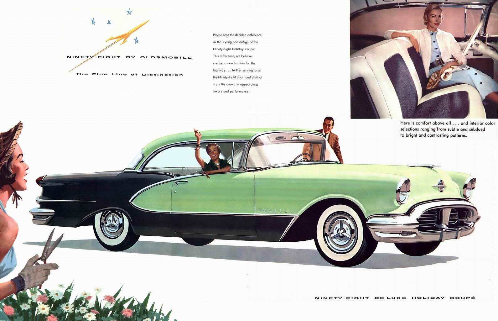 1956 Oldsmobile Motor Cars Brochure Page 13